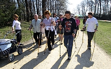 Primátor hl. m. Prahy Pavel Bém spustil bezplatné lekce Nordic walking