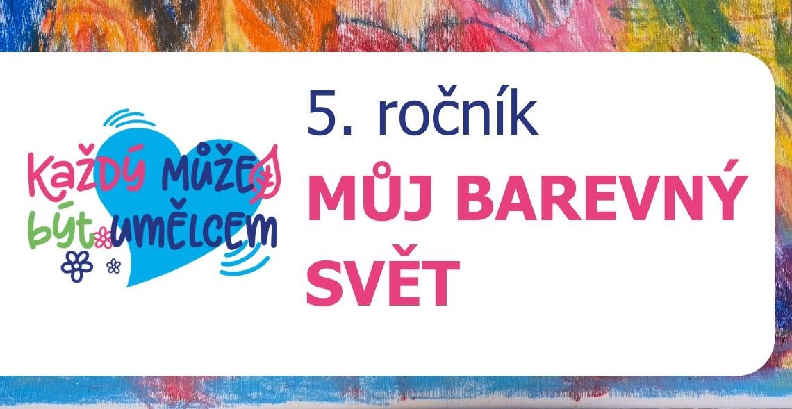 Vizuál soutěže Můj barevný svět