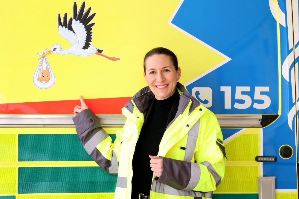 Novorozenecká sanitka - ilustrační foto