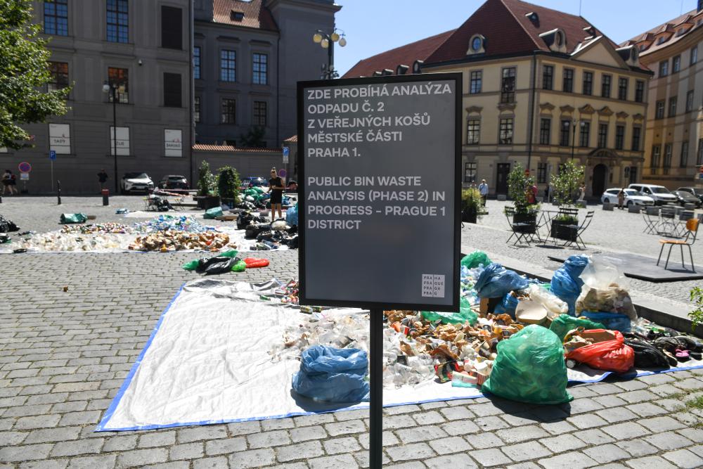 Z dnešní akce na Mariánském náměstí