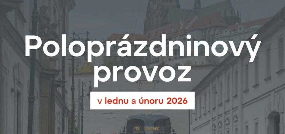 Vizuál k provozu leden - únor 2026