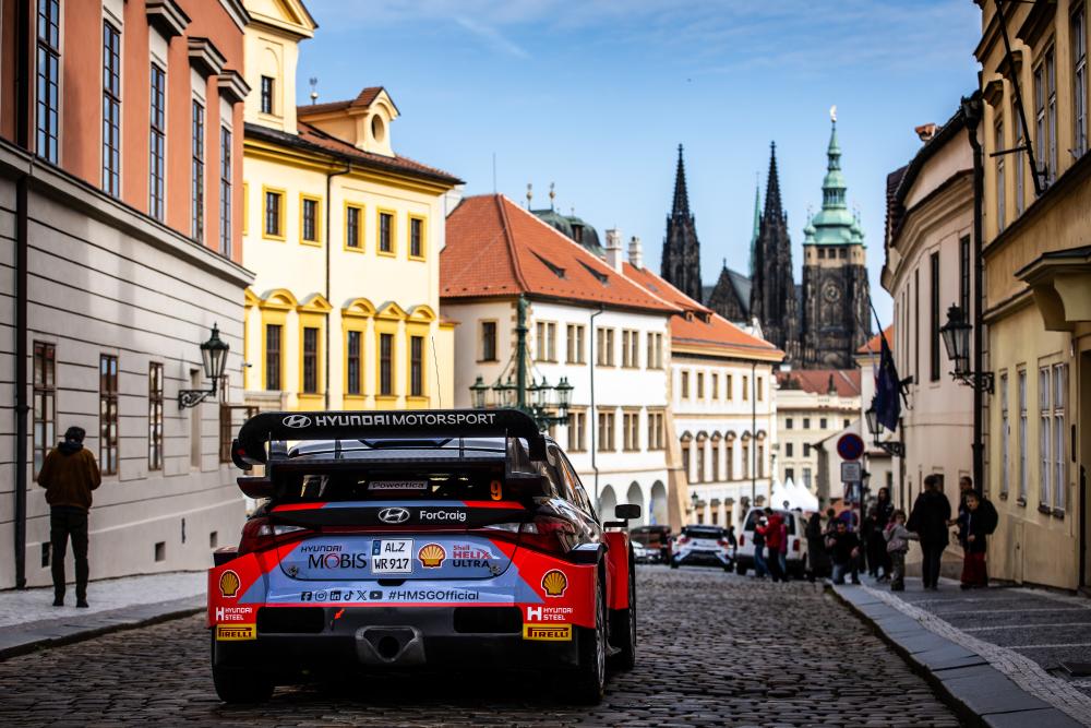 Jeden ze speciálů WRC v Praze