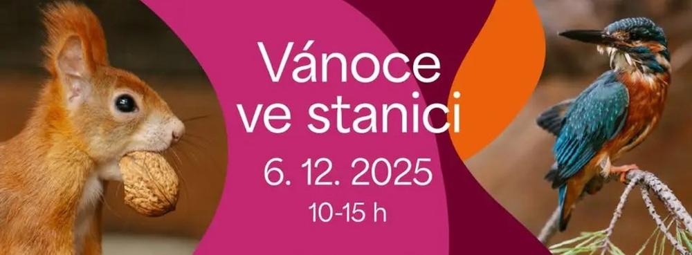 Vizuál akce Vánoce ve stanici