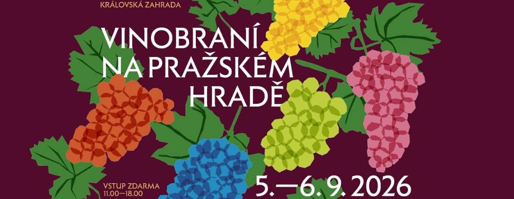 Vizuál letošního vinobraní na Pražském hradě