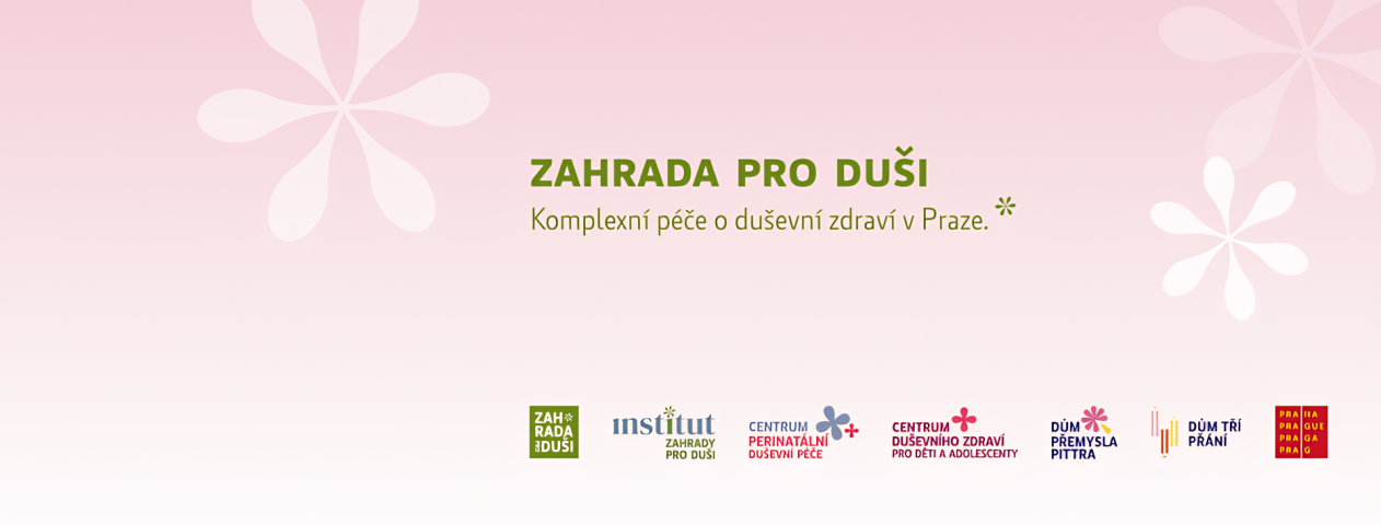 Vizuál příspěvkové organizace Zahrada pro duši