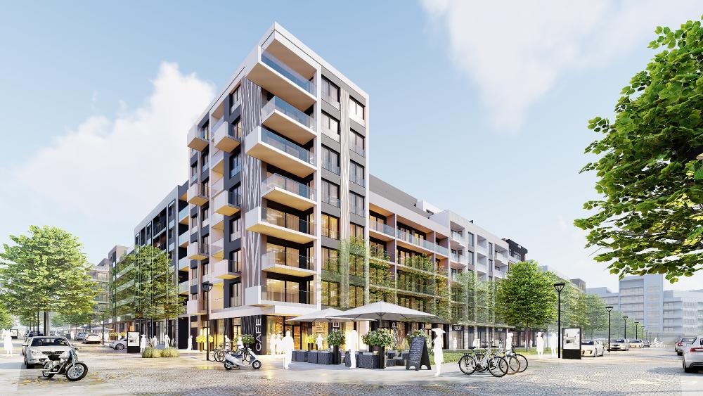 Vizualizace - Evropská čtvrť