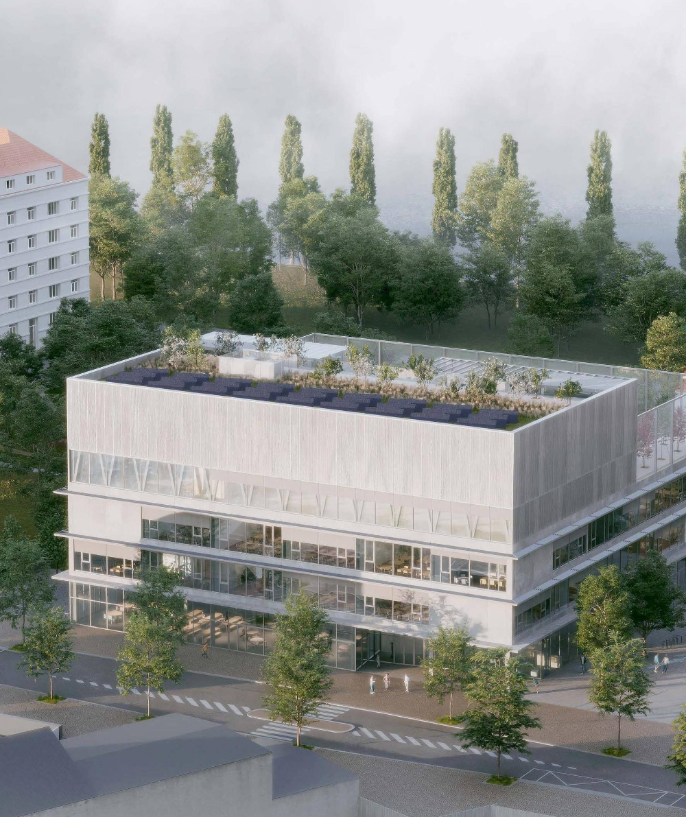 Vizualizace základní školy Jana Vodňanského