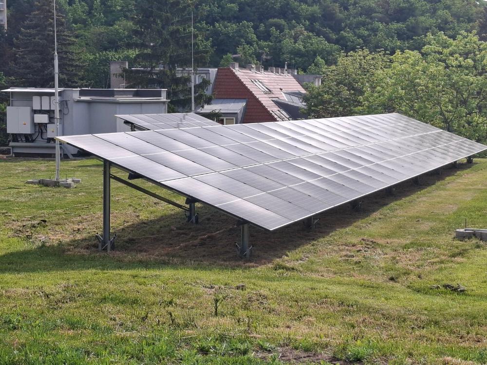 Vodojem Laurová má novou fotovoltaiku