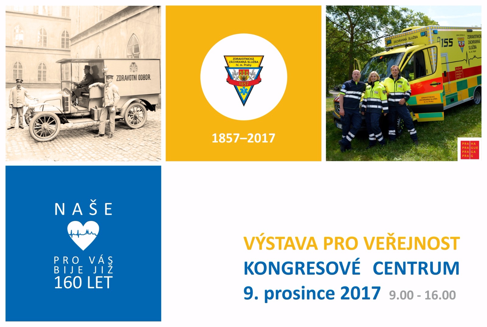 Výstava ke 160 letům pražské záchranky