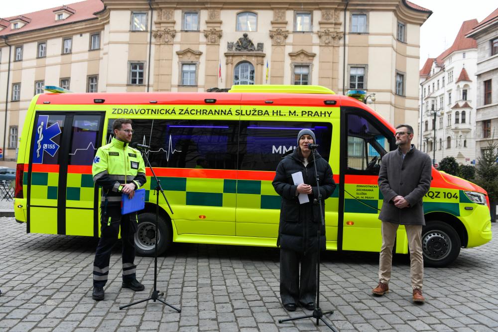 Nový evakuační speciál EVA pražské záchranky