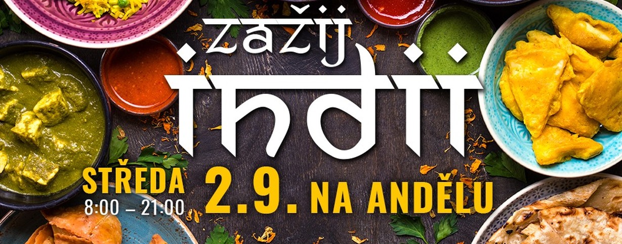 Vizuál akce Zažij Indii