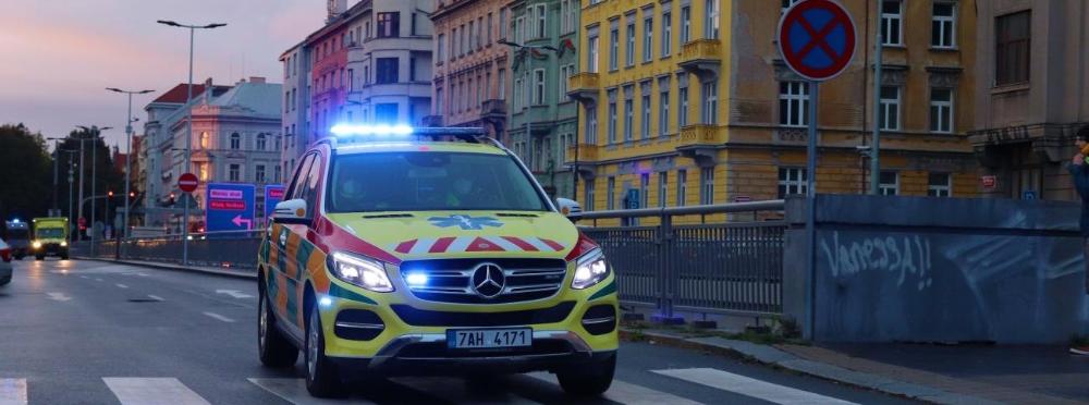 Ilustrační foto - vozidlo pražské záchranky